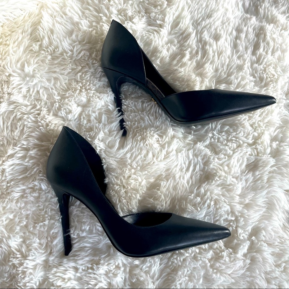 NEW Michael Kors Black Leather Heels